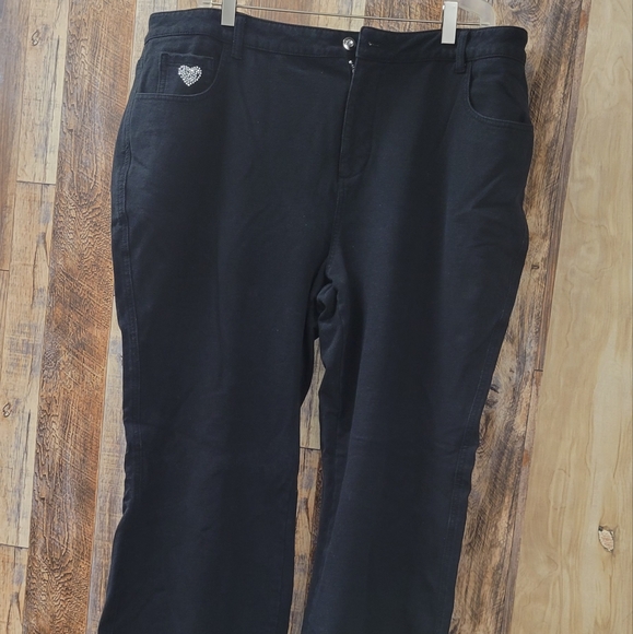 Black 20WT Denim Jeans Stretch - Picture 2 of 4